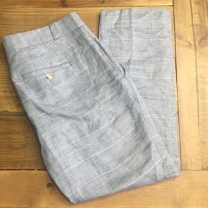 Banana Republic Avery Plaid Capris
